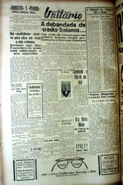Página do jornal Unitário de julho de 1939