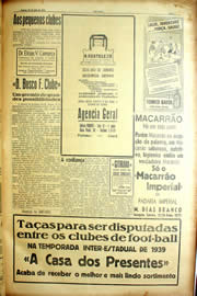 Página do jornal Unitário de julho de 1939