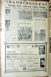 Página do jornal Unitário de julho de 1939