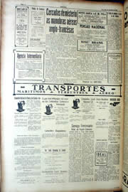 Página do jornal Unitário de julho de 1939