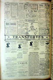 Página do jornal Unitário de agosto de 1939