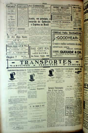 Página do jornal Unitário de setembro de 1939