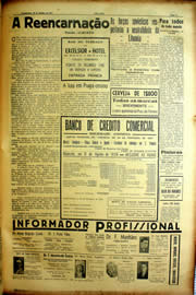 Página do jornal Unitário de setembro de 1939
