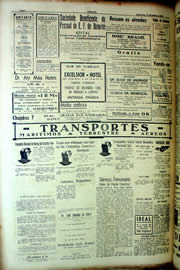 Página do jornal Unitário de setembro de 1939
