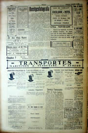 Página do jornal Unitário de outubro de 1939