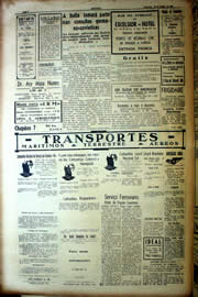 Página do jornal Unitário de outubro de 1939