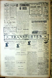 Página do jornal Unitário de outubro de 1939