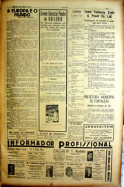 Página do jornal Unitário de outubro de 1939