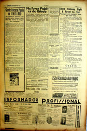 Página do jornal Unitário de outubro de 1939