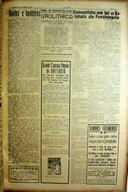 Página do jornal Unitário de novembro de 1939