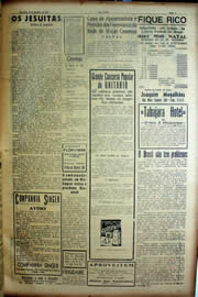 Página do jornal Unitário de novembro de 1939