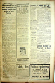 Página do jornal Unitário de novembro de 1939
