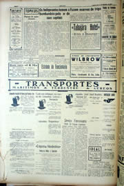 Página do jornal Unitário de dezembro de 1939