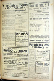 Página do jornal Unitário de dezembro de 1939
