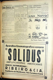 Página do jornal Unitário de dezembro de 1939