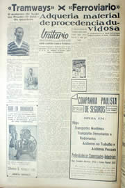 Página do jornal Unitário de dezembro de 1939