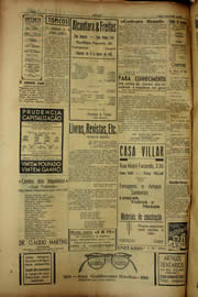 Página do jornal Unitário de fevereiro de 1940