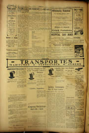 Página do jornal Unitário de fevereiro de 1940