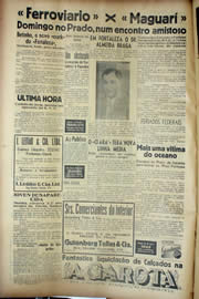 Página do jornal Unitário de março de 1940
