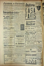Página do jornal Unitário de abril de 1940