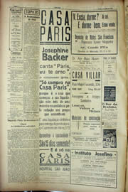 Página do jornal Unitário de abril de 1940