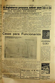 Página do jornal Unitário de maio de 1940