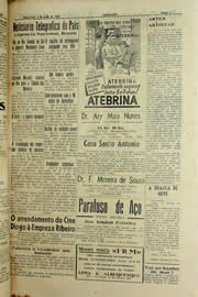 Página do jornal Unitário de junho de 1940