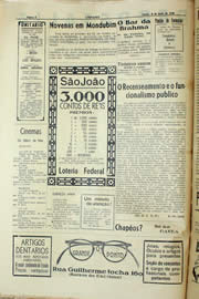 Página do jornal Unitário de junho de 1940