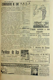 Página do jornal Unitário de junho de 1940