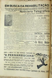 Página do jornal Unitário de junho de 1940