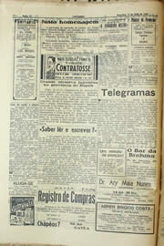 Página do jornal Unitário de junho de 1940