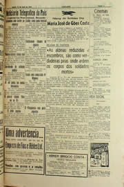 Página do jornal Unitário de junho de 1940