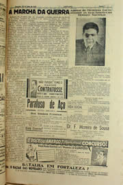 Página do jornal Unitário de junho de 1940
