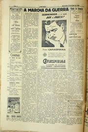 Página do jornal Unitário de junho de 1940