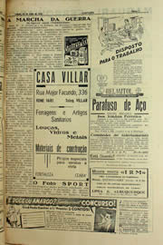 Página do jornal Unitário de junho de 1940