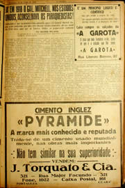 Página do jornal Unitário de julho de 1940