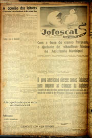 Página do jornal Unitário de julho de 1940