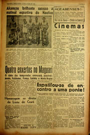 Página do jornal Unitário de julho de 1940
