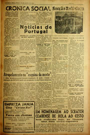Página do jornal Unitário de julho de 1940