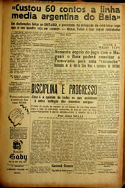 Página do jornal Unitário de julho de 1940