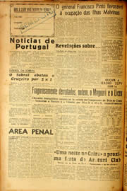 Página do jornal Unitário de agosto de 1940