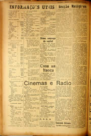Página do jornal Unitário de agosto de 1940