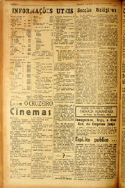 Página do jornal Unitário de agosto de 1940