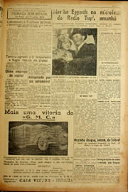 Página do jornal Unitário de agosto de 1940