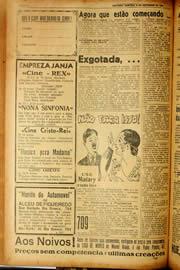 Página do jornal Unitário de setembro de 1940