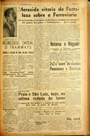Página do jornal Unitário de setembro de 1940