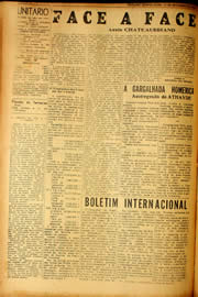 Página do jornal Unitário de setembro de 1940