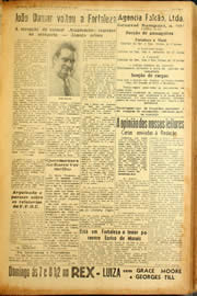 Página do jornal Unitário de setembro de 1940