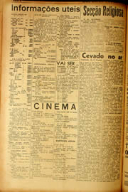 Página do jornal Unitário de setembro de 1940