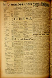 Página do jornal Unitário de outubro de 1940
